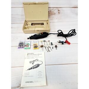 Dremel Multi Pro Grinder-single Speed/model 275-Type 5 - W/ Attachments & Case